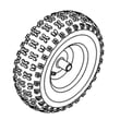 Mtd Snowblower Wheel Assembly for MTD 31AS6BCE752 - Part 634-04141