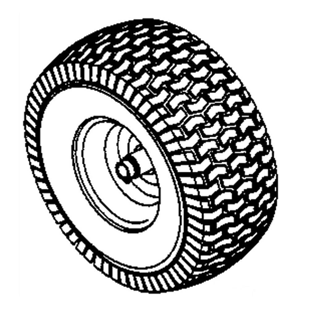 Part #634-04466-0991, Wheel Assembly