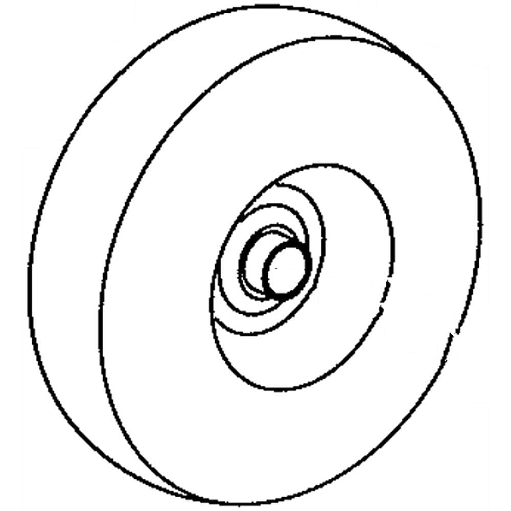 Part #634-04747, Lawn Tractor Wheel Assembly