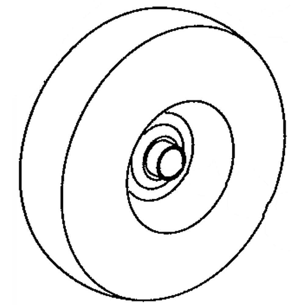 Part #634-04748, Lawn Tractor Wheel Assembly