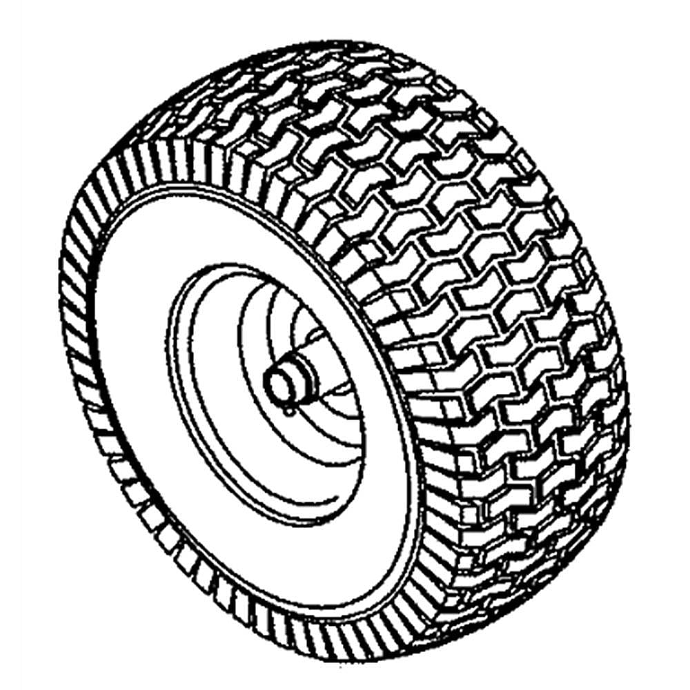 Mtd 634051784028 Lawn Tractor Wheel Assembly Genuine OEM part eBay