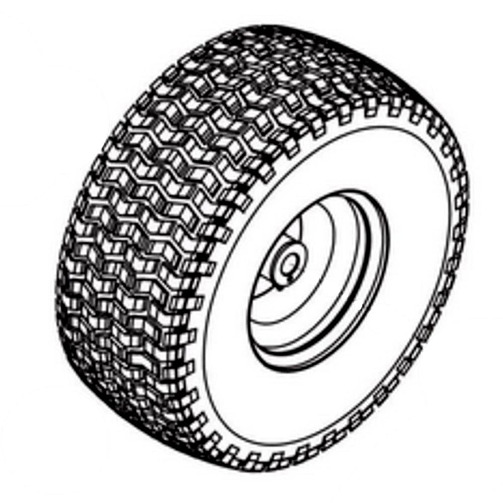 Photo of Part #634-05205, Lawn & Garden Equipment Wheel Aseembly from Repair Parts Direct