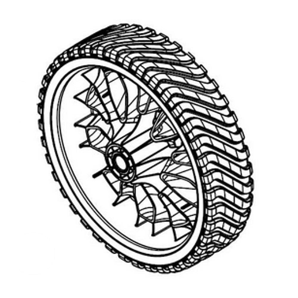 Photo of Part #634-05263, Lawn & Garden Equipment Wheel Assembly, 8 X 2-In from Repair Parts Direct