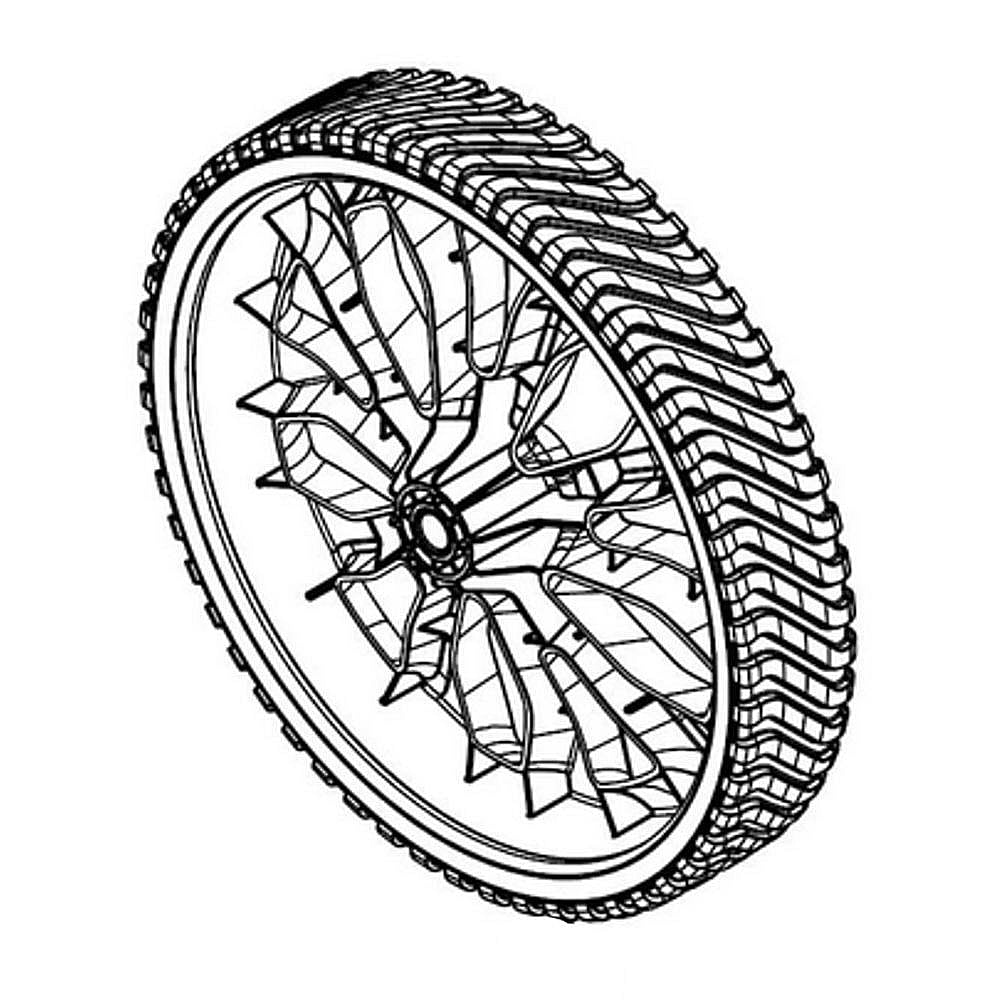 Photo of Part #634-05264, Lawn & Garden Equipment Wheel Assembly from Repair Parts Direct