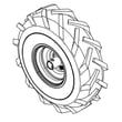 Mtd Tiller Wheel Assembly for Craftsman CMXGVAM1144036 - Part 634-06504