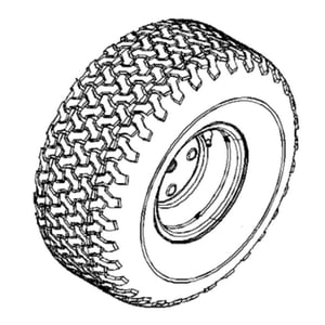 Rim Tire Assembly 634-3050-0941