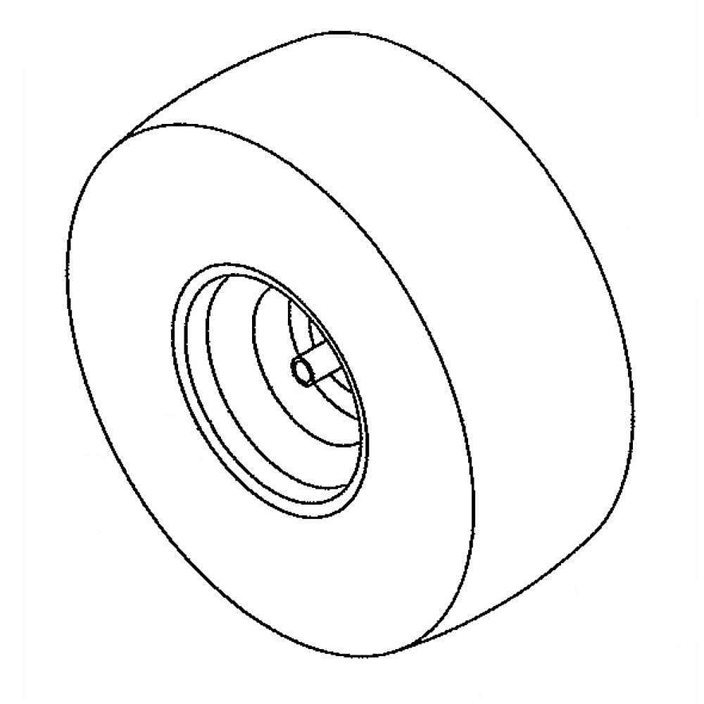 Part #634Z04324-5103, Lawn & Garden Equipment Wheel Assembly