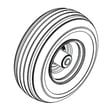 Lawn Tractor Caster Wheel (sears Yellow) 634Z04629-4028