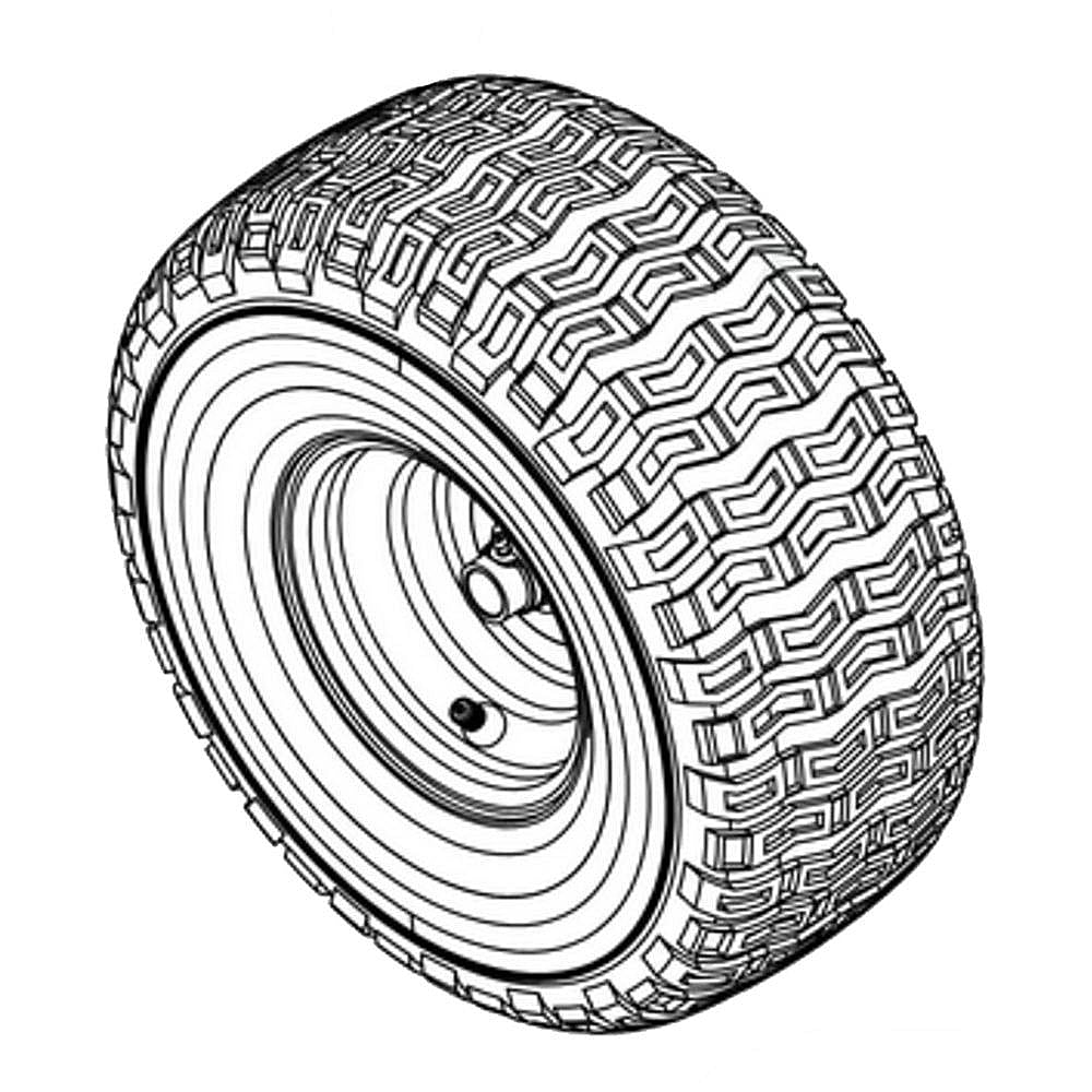 Part #634Z05053-5103, Lawn & Garden Equipment Wheel Assembly