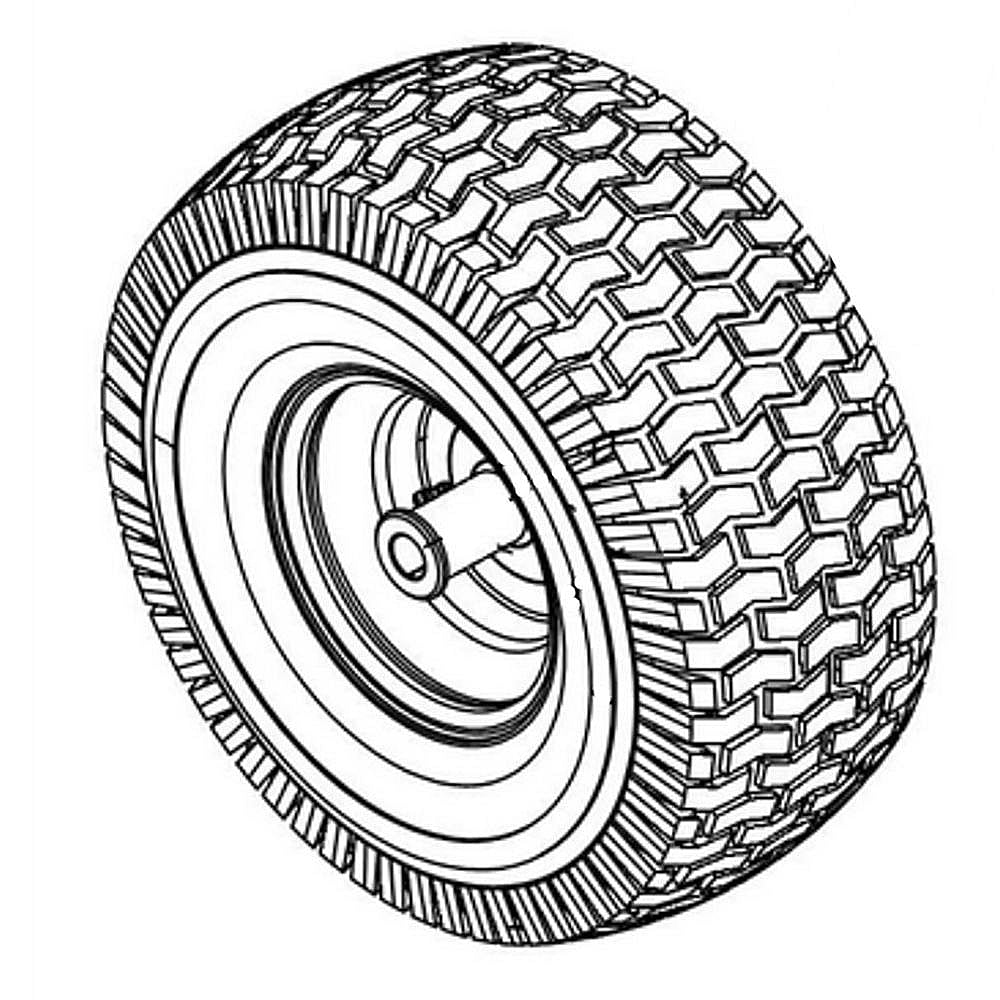 Part #634Z05149A-4042, Lawn & Garden Equipment Wheel, 15 X 6 X 6-In