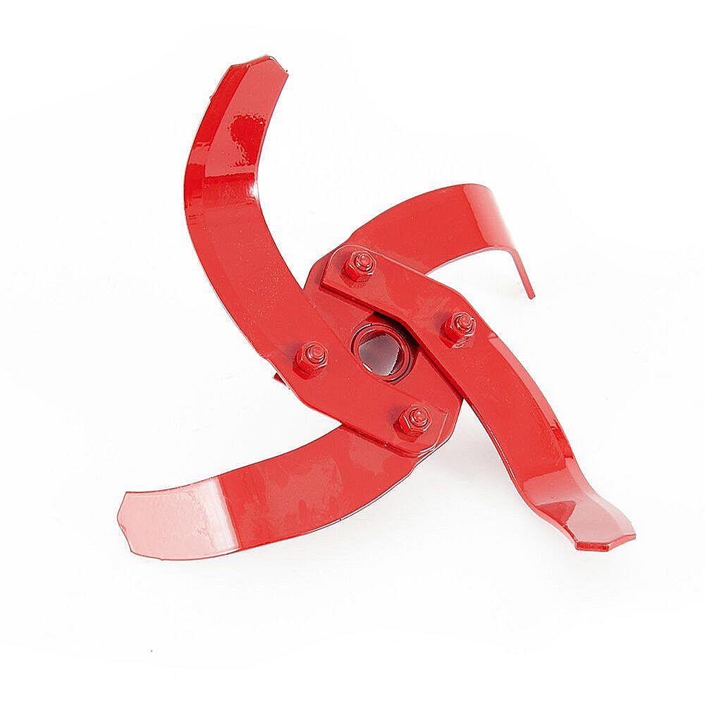Part #642-04103-5083, Tiller Inner Tine, Left (Liberty Red) (Replaces 642-04103, 642-04103-0638, 642-04103-0691)