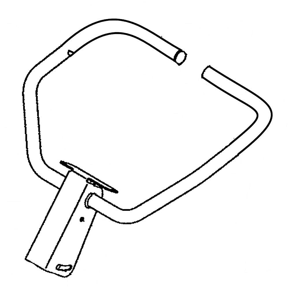 Part #649-0041B-4042, Handle Asm-U