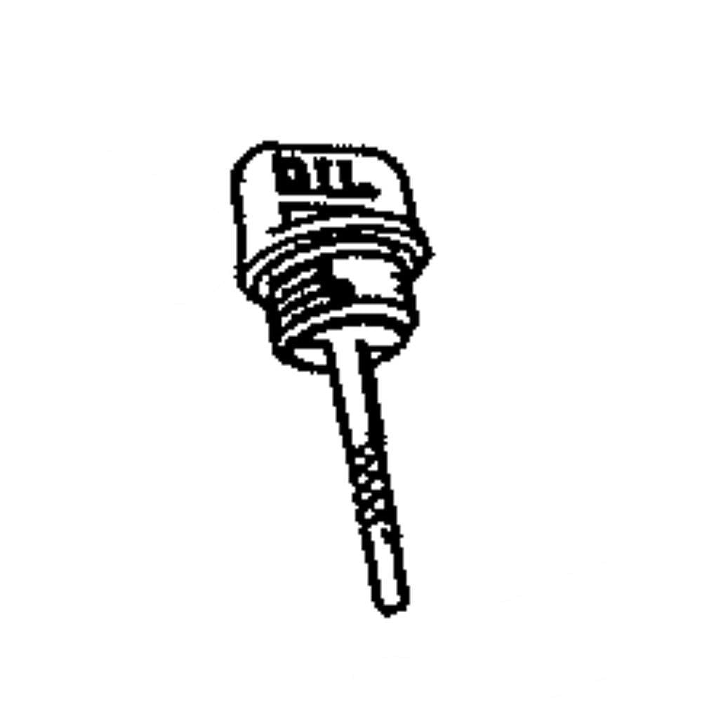 Part #651P05334A, Dipstick Asm (Replaces 651P05334)