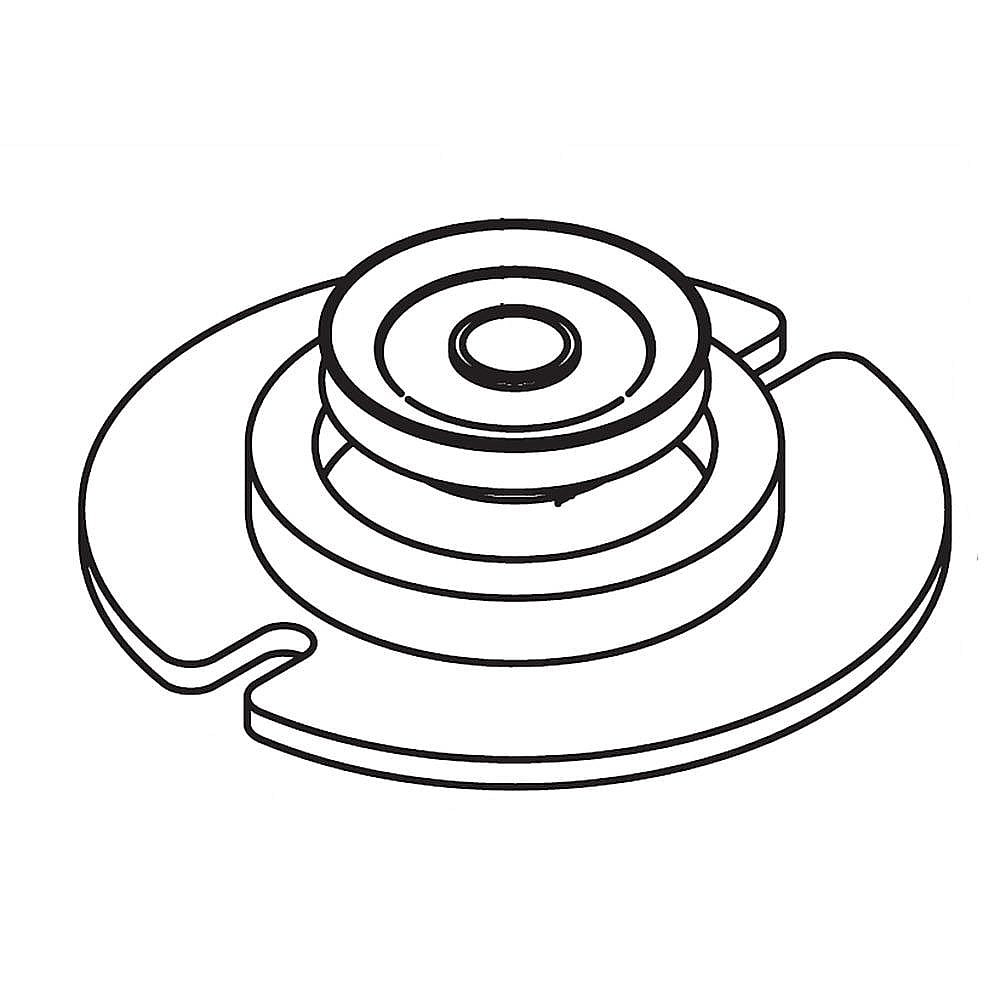Part #656-05000, Mtd Line Trimmer Motor Pulley