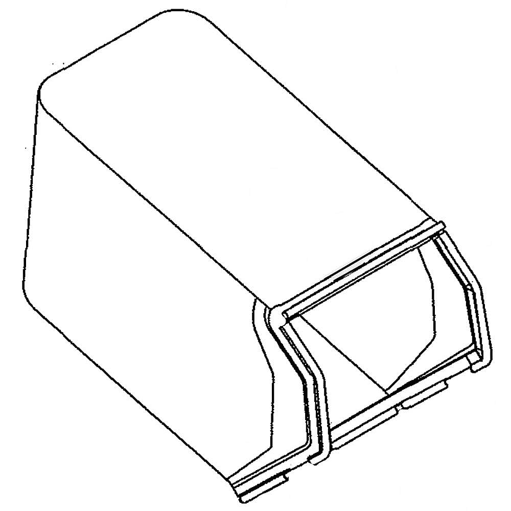 Part #664-05152A, Mtd Lawn Mower Grass Bag Assembly