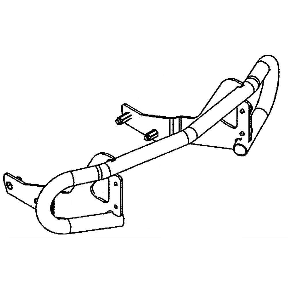 Part #683-05219-4028, Lawn Tractor Bumper
