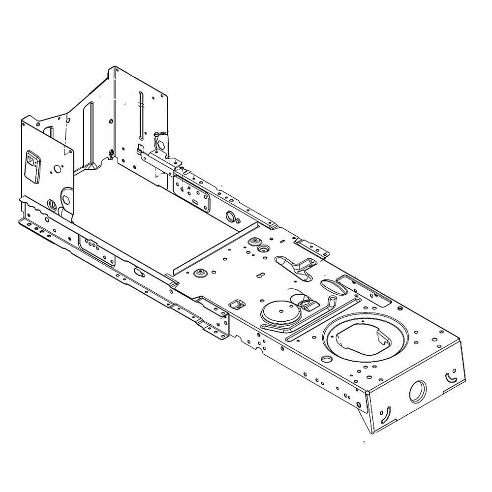 Lawn Tractor Chassis (Black Jack)