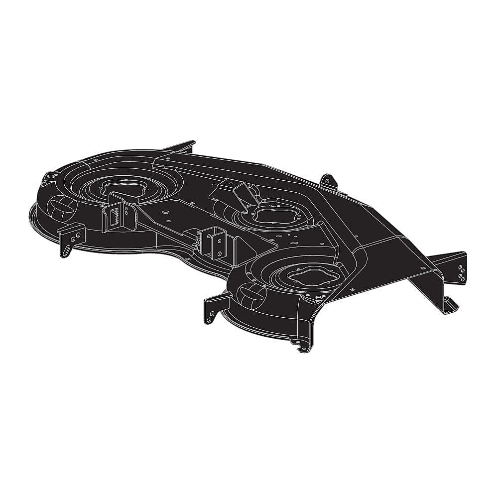 Part #683P05654A-0637, Lawn Tractor 42-In Deck Housing