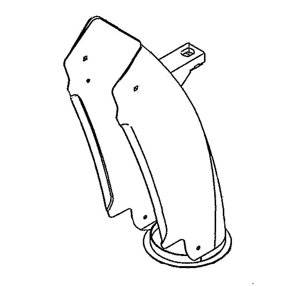 Part #684-05182-4033, Chute-Lower