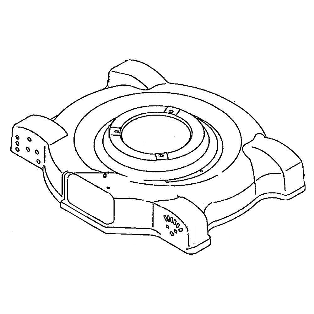 Lawn Mower 22-in Deck Housing