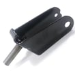 Lawn Mower Caster Wheel Yoke (powder Black) for MTD 12AE764Y099 - Part 687-02263-0637