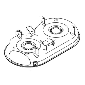 Lawn Mower 33-in Deck Housing (majestic Orange) 687-02476-0606