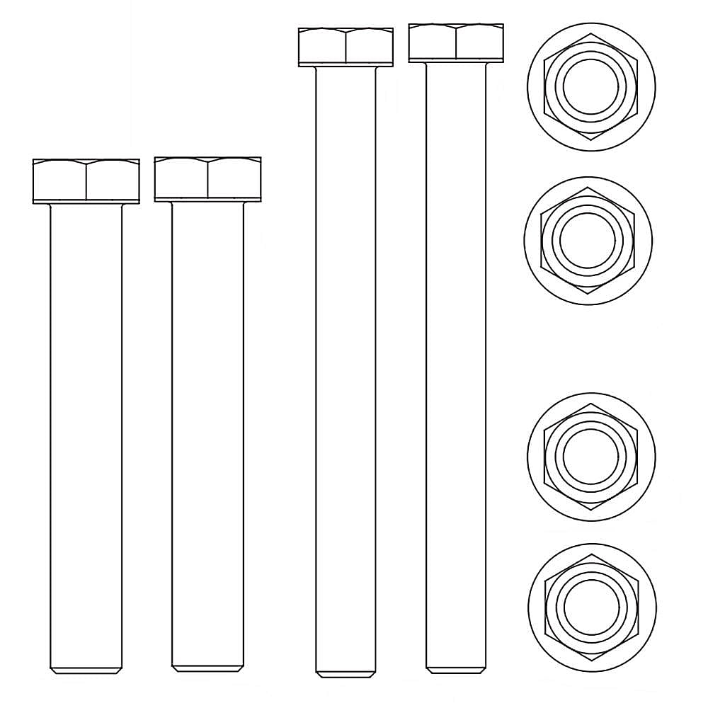 Part #689-00325, Hardware Pack