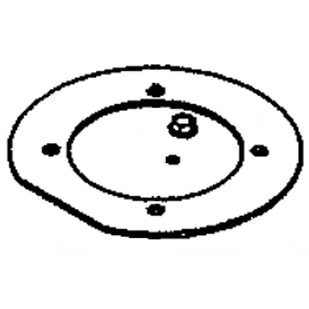 Lawn Tractor Mandrel Plate