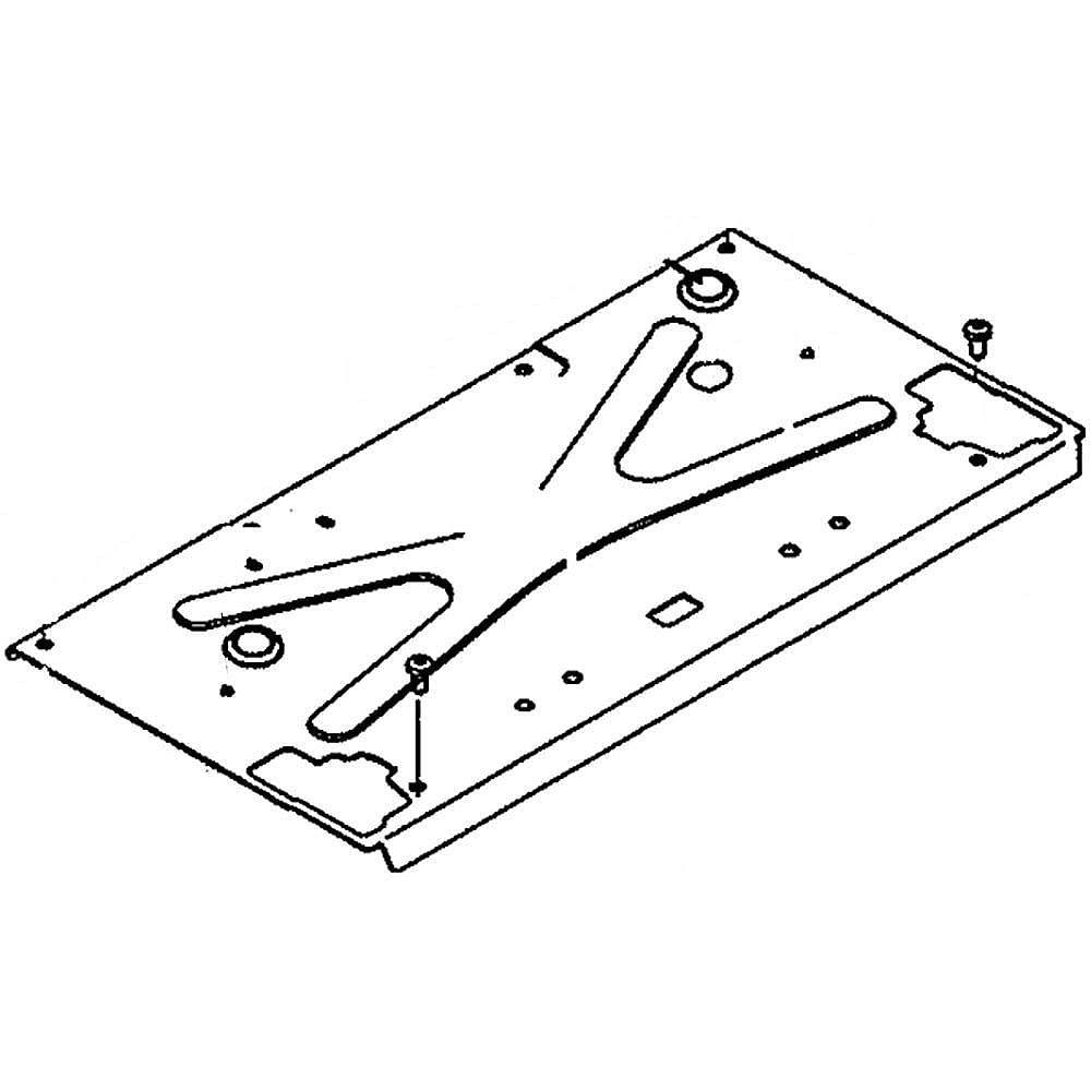 Part #703-09045J, Seatbox Plate