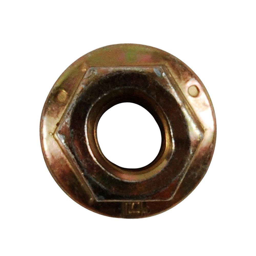 Part #712-04054, Lawn & Garden Equipment Hex Flange Nut / 0.68 x 0.68 x 0.27