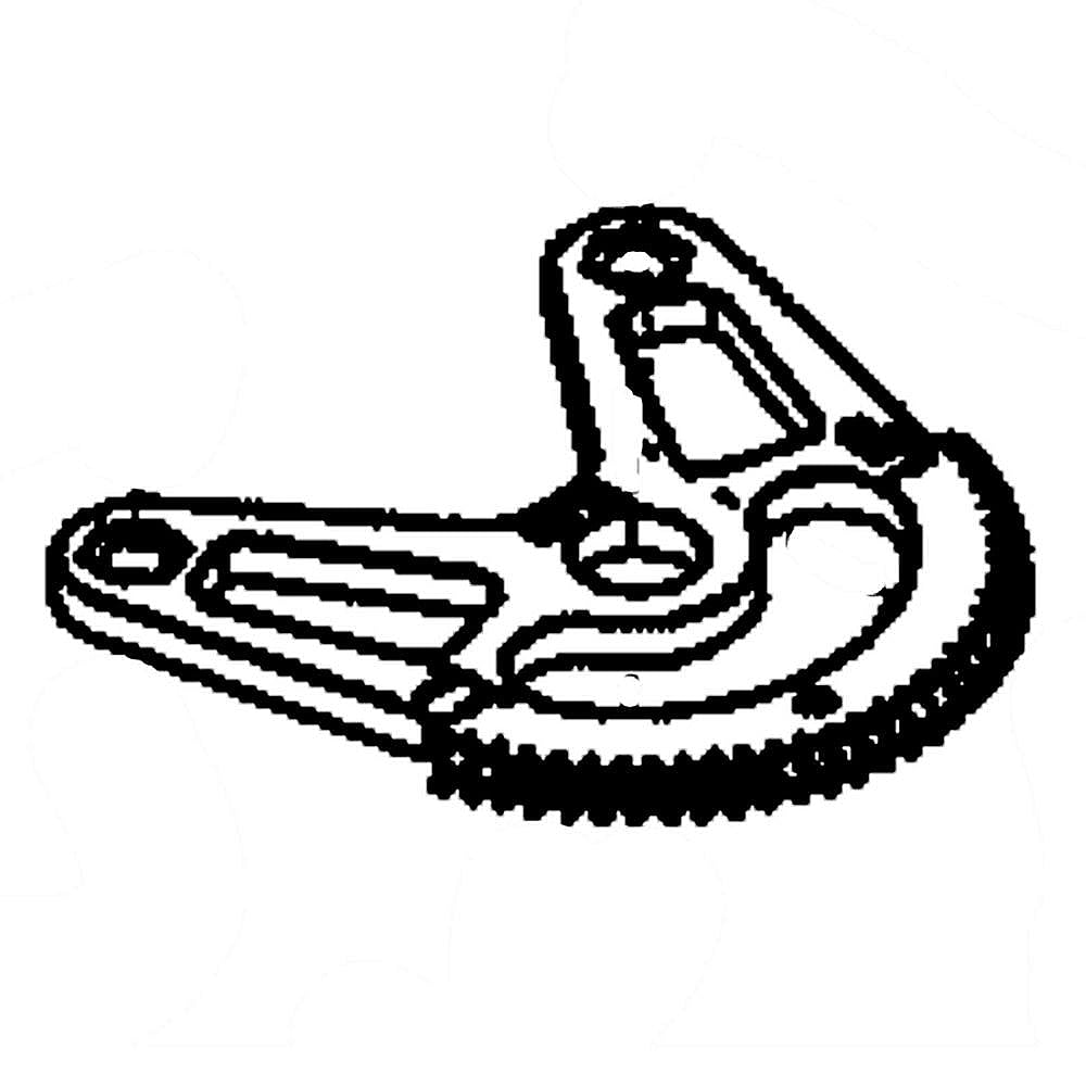 Part #717-05334B, Lawn Tractor Steering Sector Gear