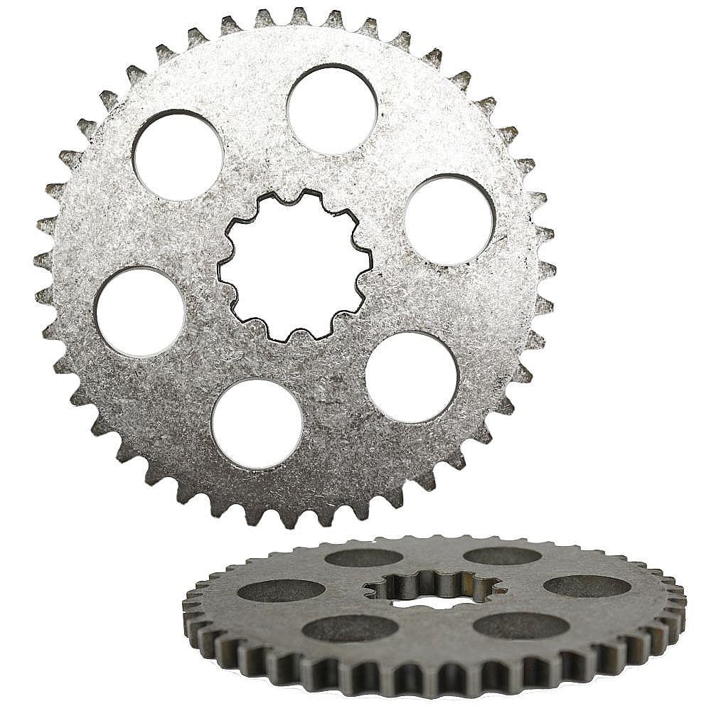 Part #717-1587, Ryobi Tiller Gear Case Shaft Spur Gear, 44-Tooth