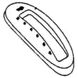 Lift Cover for MTD 624 - Part 731-06795