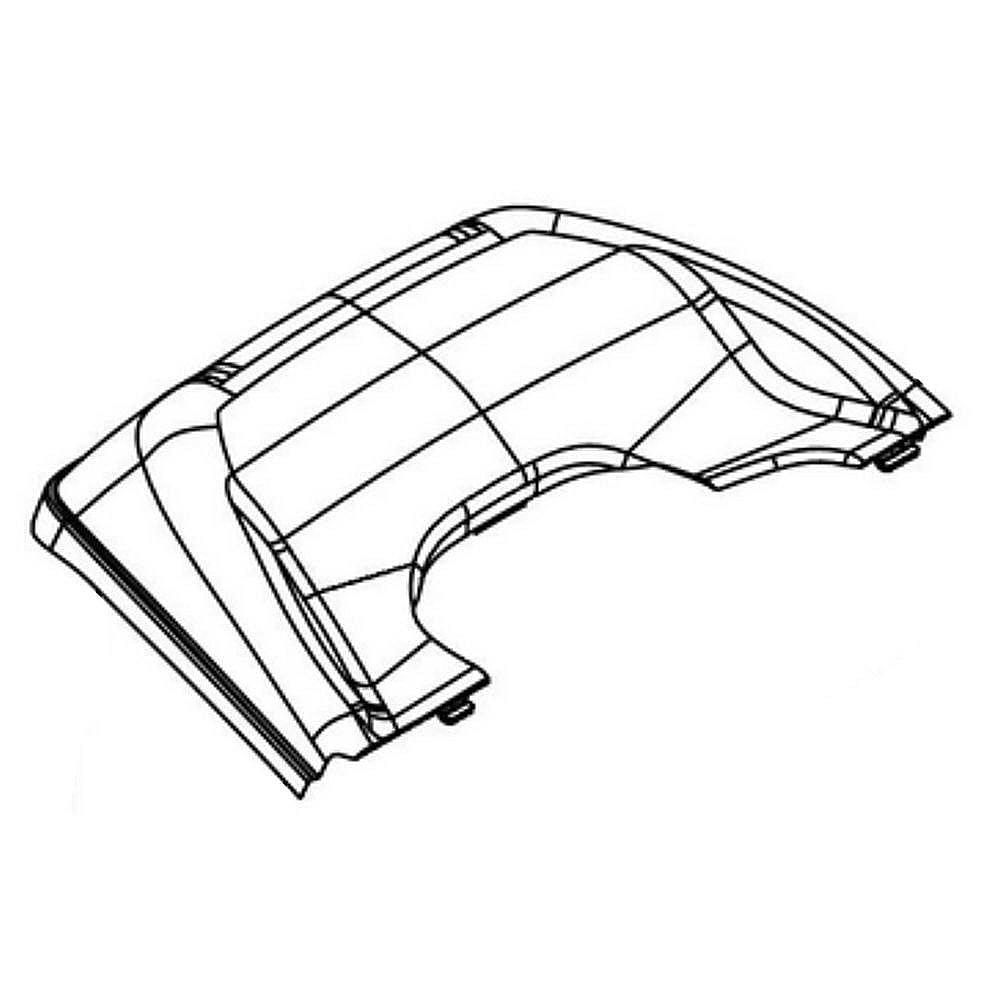 Part #731-09129A, Cover-Rear