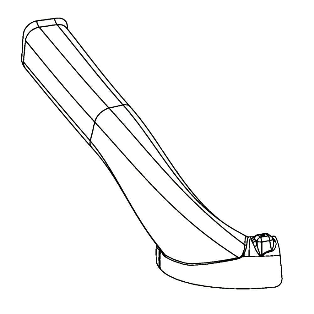 Part #731-09200, Lawn Tractor Bagger Attachment Chute