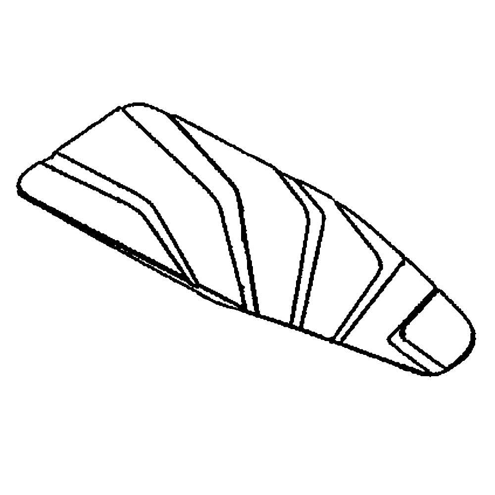 Part #731-09731A, Footpad-Left