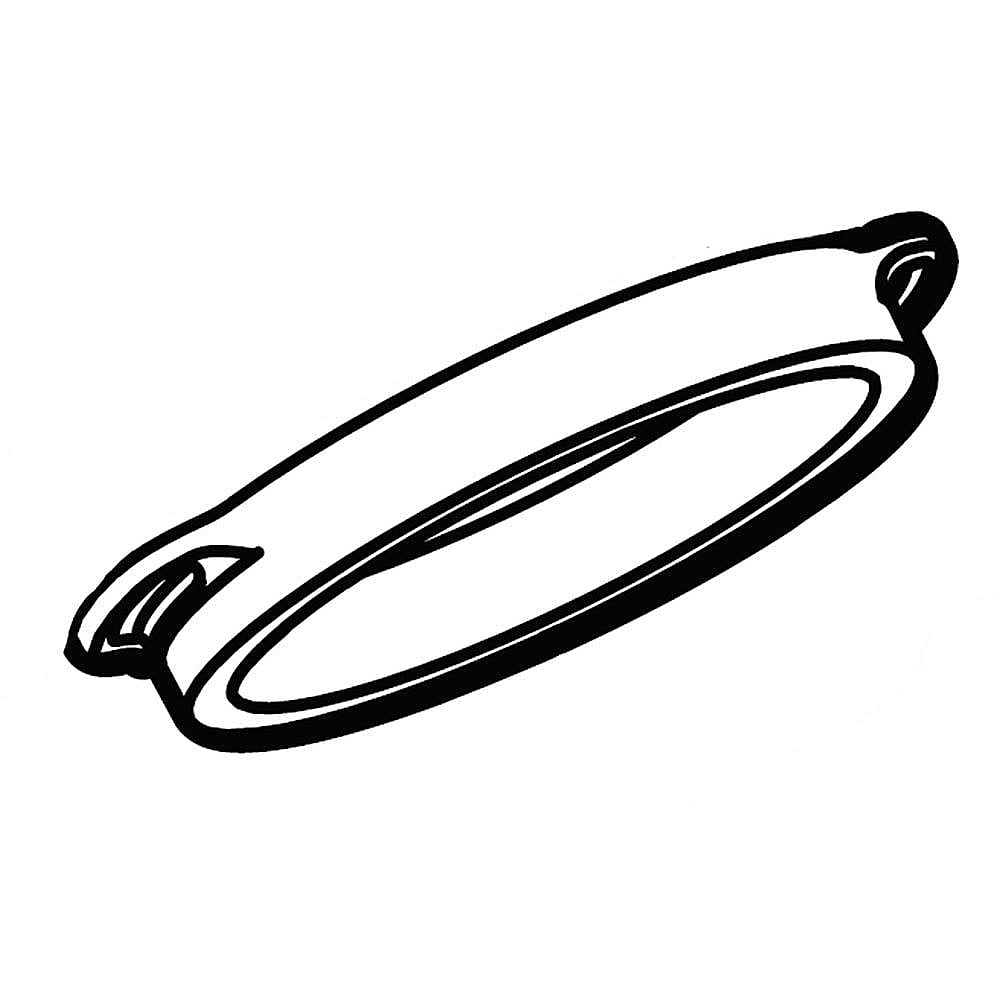 Part #731-12353A, Lawn Tractor Bagger Attachment Hose Connector