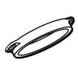 Lawn Tractor Bagger Attachment Hose Connector 731-12353A
