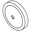 Lawn Mower Wheel, Rear for MTD 11A-508L099 - Part 734-04546