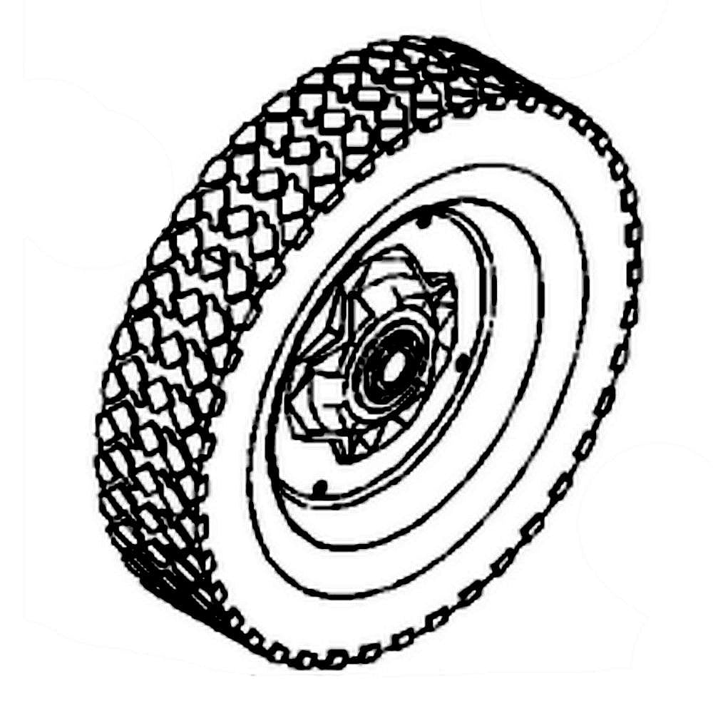 Part #734-04623, Lawn & Garden Equipment Wheel Assembly