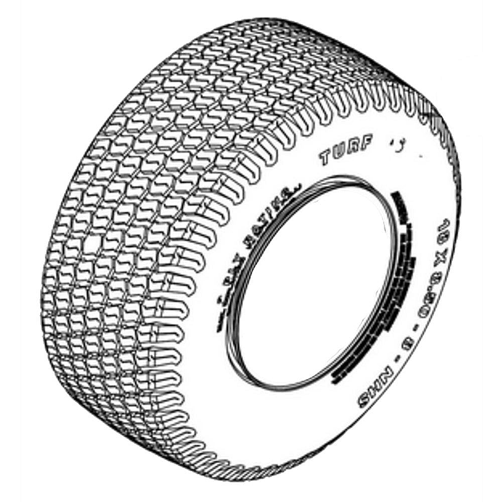 Part #734-05201, Lawn & Garden Equipment Tire