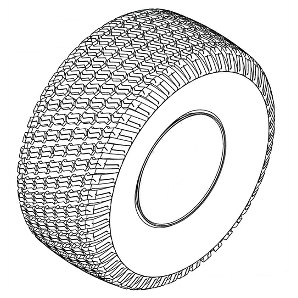 Part #734-05585, Lawn Tractor Tire, 20X10-8