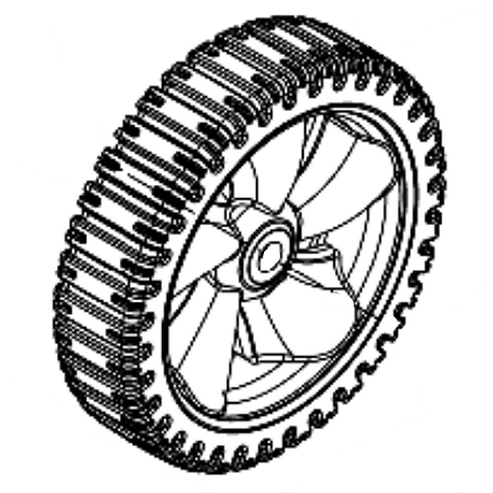 Part #734-05907, Craftsman Lawn & Garden Equipment Wheel, 8 X 1-4/5-In