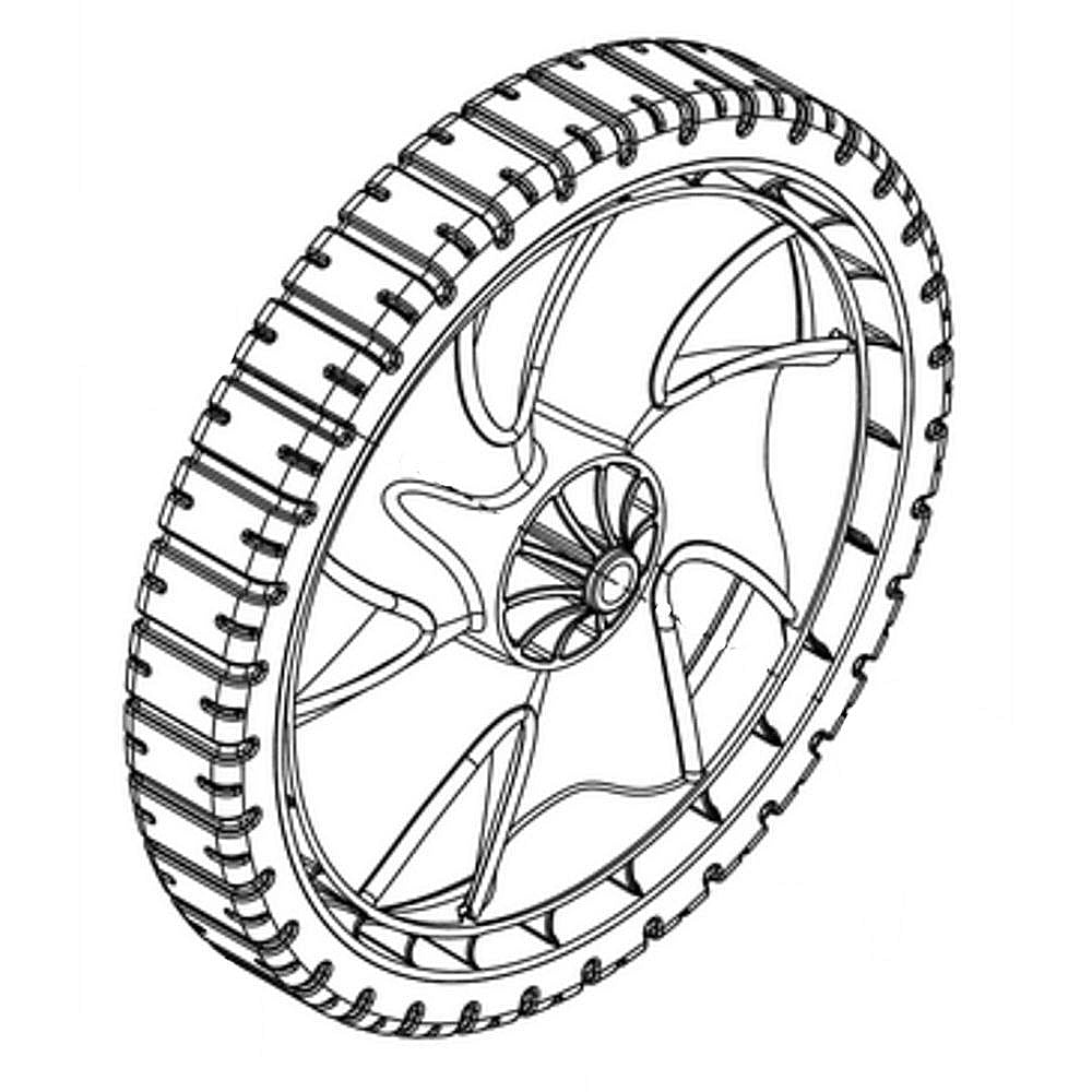 Part #734-06025, Craftsman Lawn & Garden Equipment Wheel, 7 X 1-4/5-In