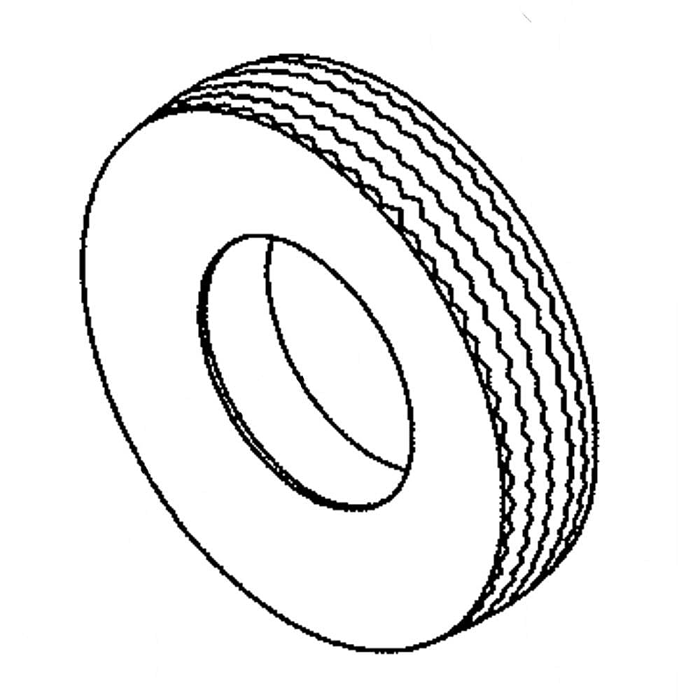 Part #734-0872, Unknown Brand Name #689 Log Splitter Tire