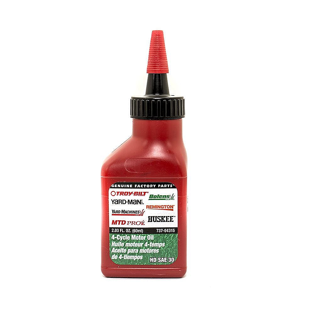 Part #737-04315, Lawn & Garden Equipment Engine 4-Cycle Sae 30 Oil, 2-Oz