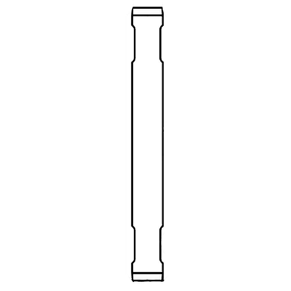 Part #737-04356A, Tiller Oil Drain Tube