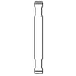 Tiller Oil Drain Tube 737-04356A