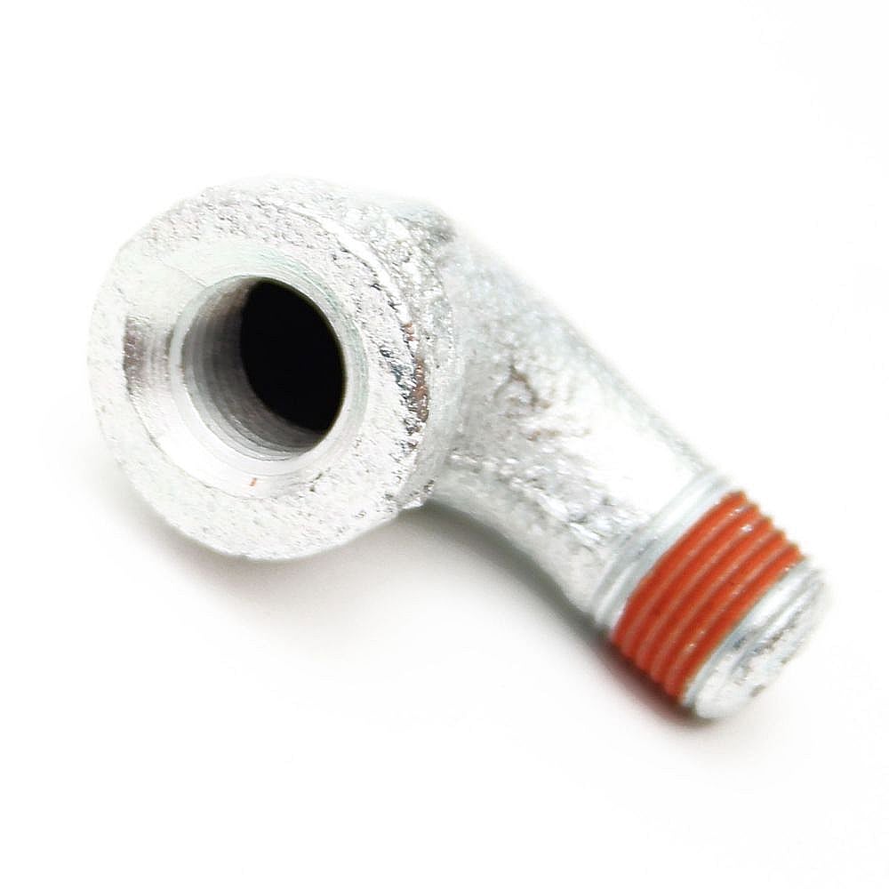 Part #737-04357A, Tiller Oil Drain Tube Elbow