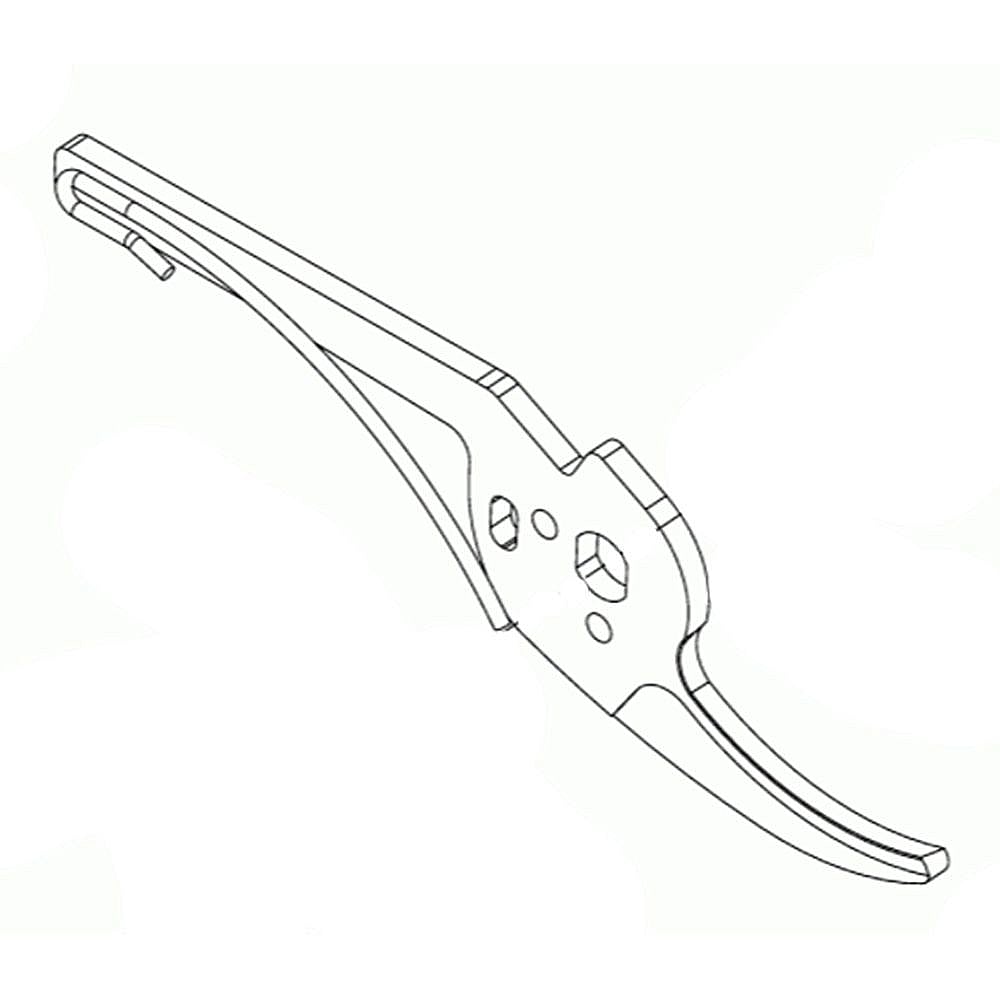 Part #742-05020, Lawn & Garden Equipment Top Blade Bypass